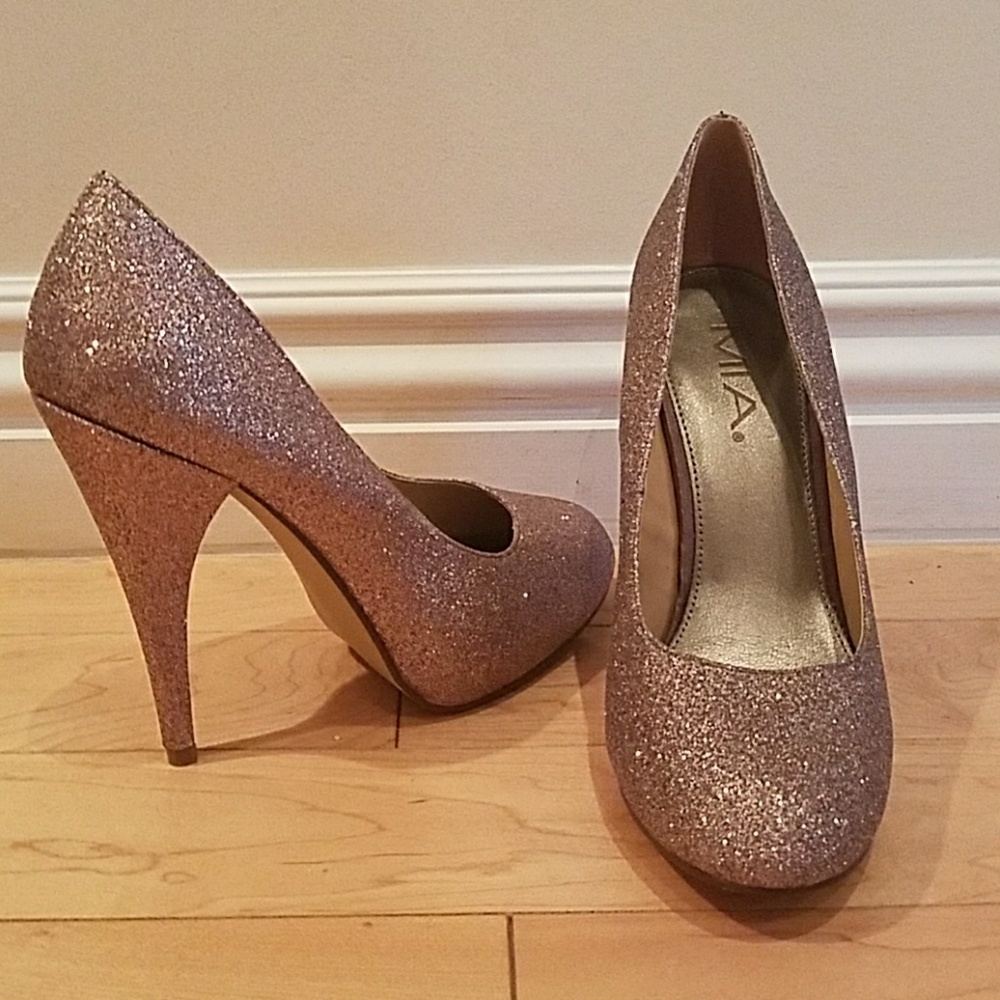 MIA glitter heels